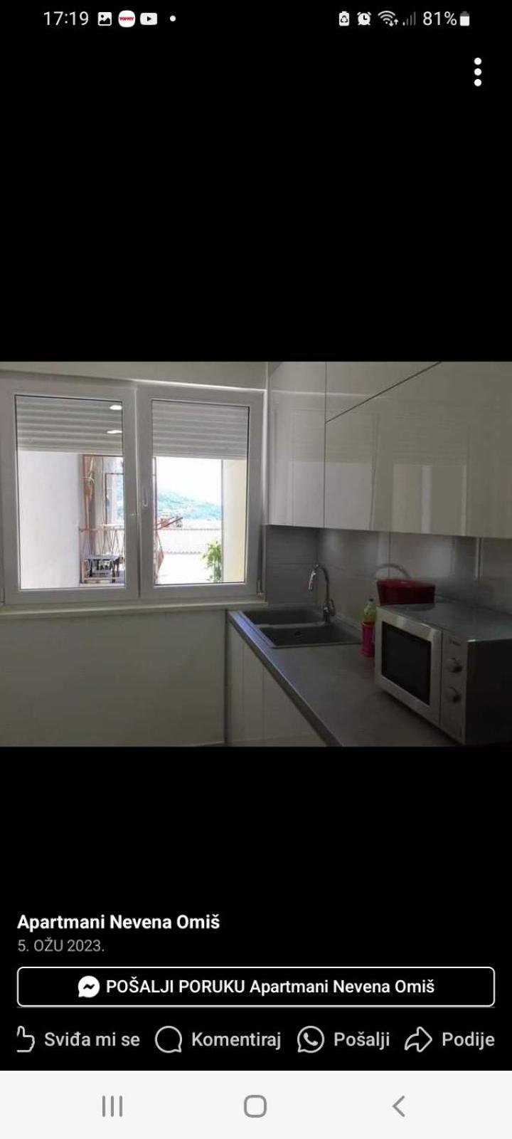 Apartment Nevena Omis Exterior photo